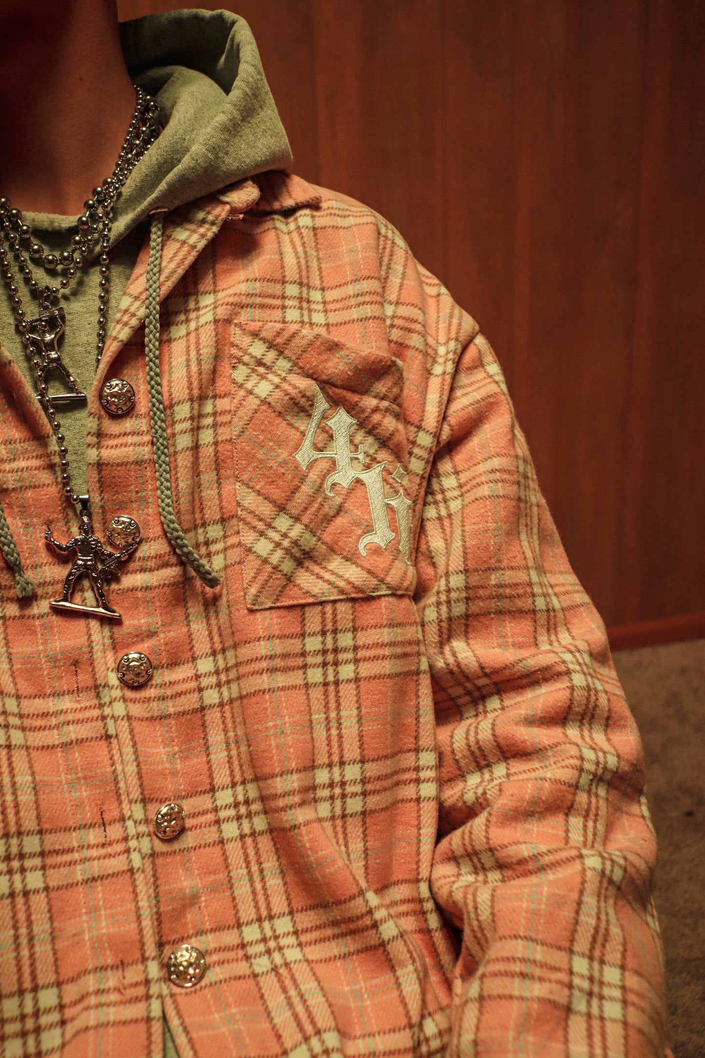 Pink palace flannel